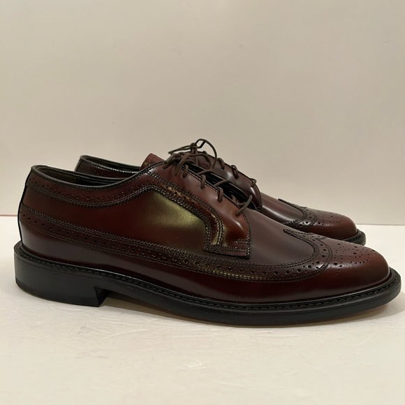 Oakwoods Vintage Deadstock Brown Wingtips Size 10.5 See description for Size - Picture 2 of 12